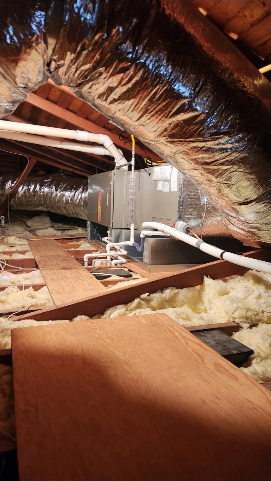HVAC — Air Handlers, Ductwork & Bryant Heat Pumps — California · photo 1 of 3 · JMG Construction Lic #1007864